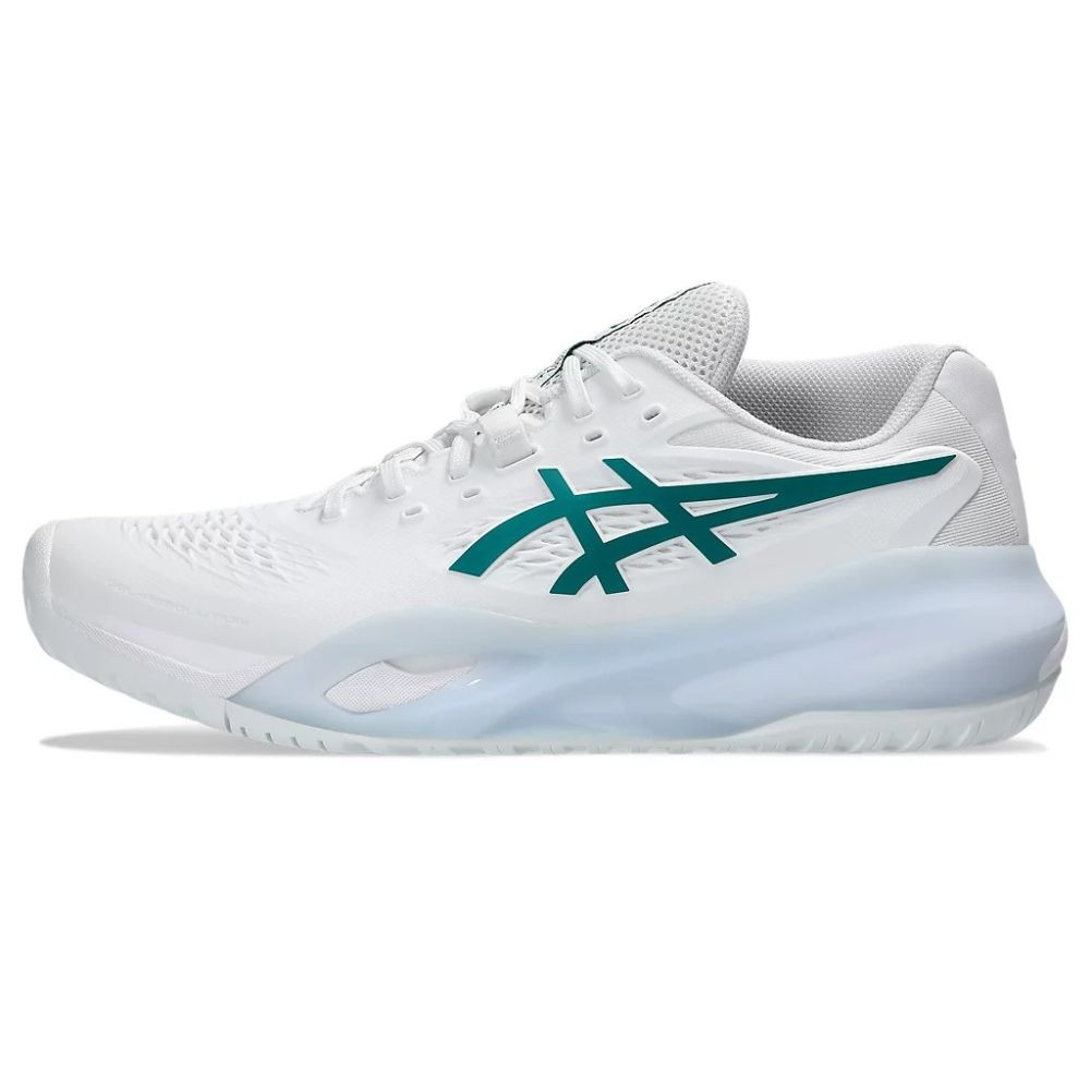 ASICS Gel-Resolution X Court Shoe - Men's - White/Pitch Green
