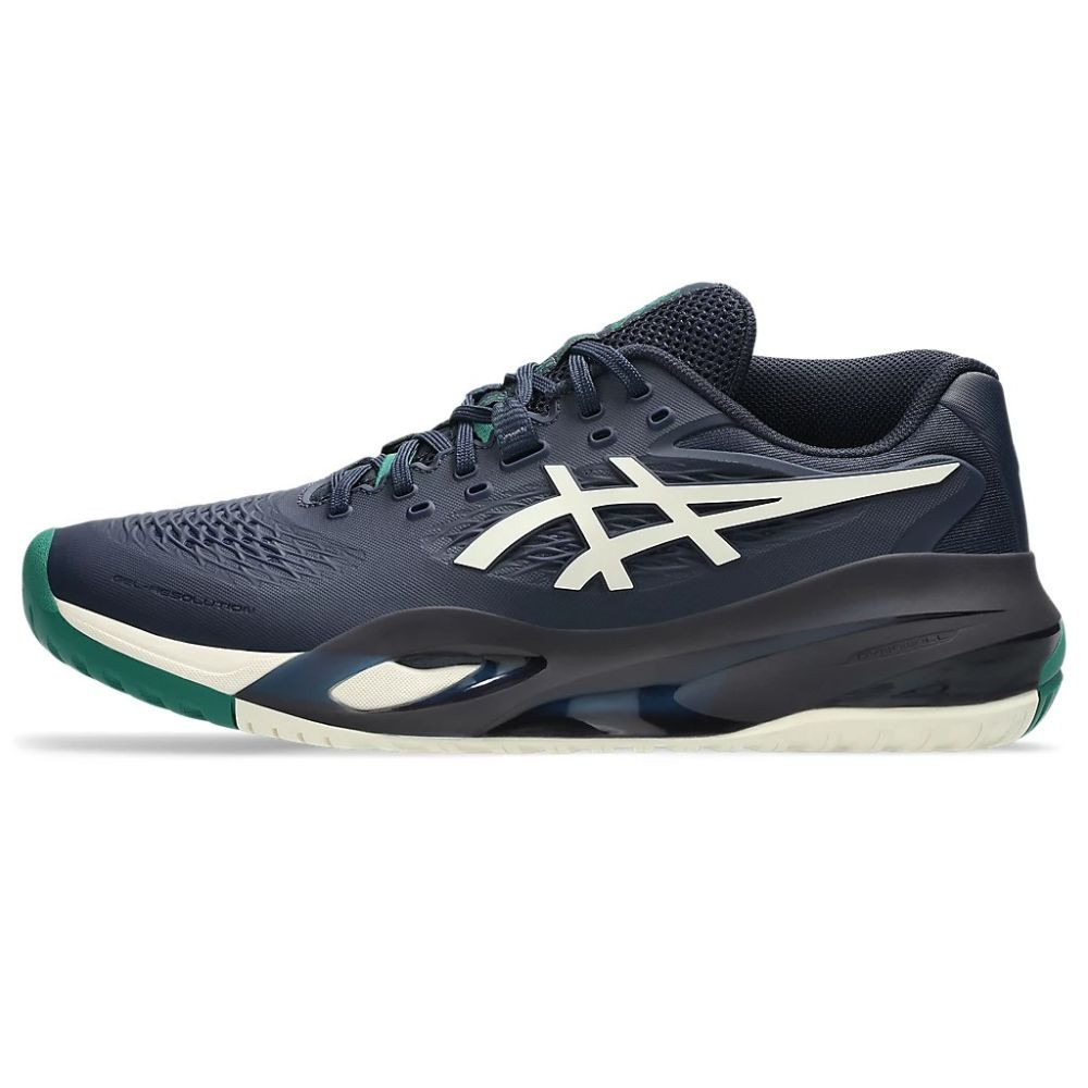 ASICS Gel-Resolution X Wide Court Shoe - Men's - White/Dark Cobalt