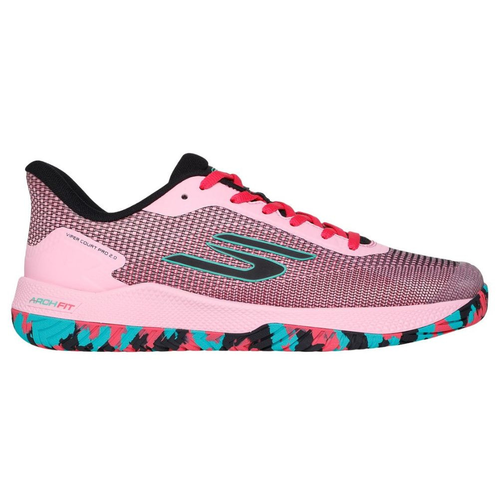 Skechers Viper Court Pro 2.0 Pink/Black Men's Shoe | Fast, Free