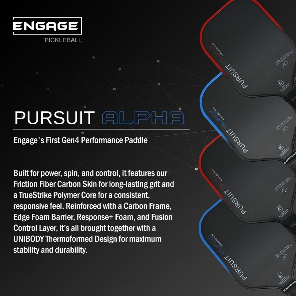Engage Pursuit Alpha 14mm Pickleball Paddle