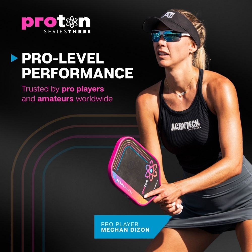 Proton Series Three Pickleball Paddle - Project Flamingo
