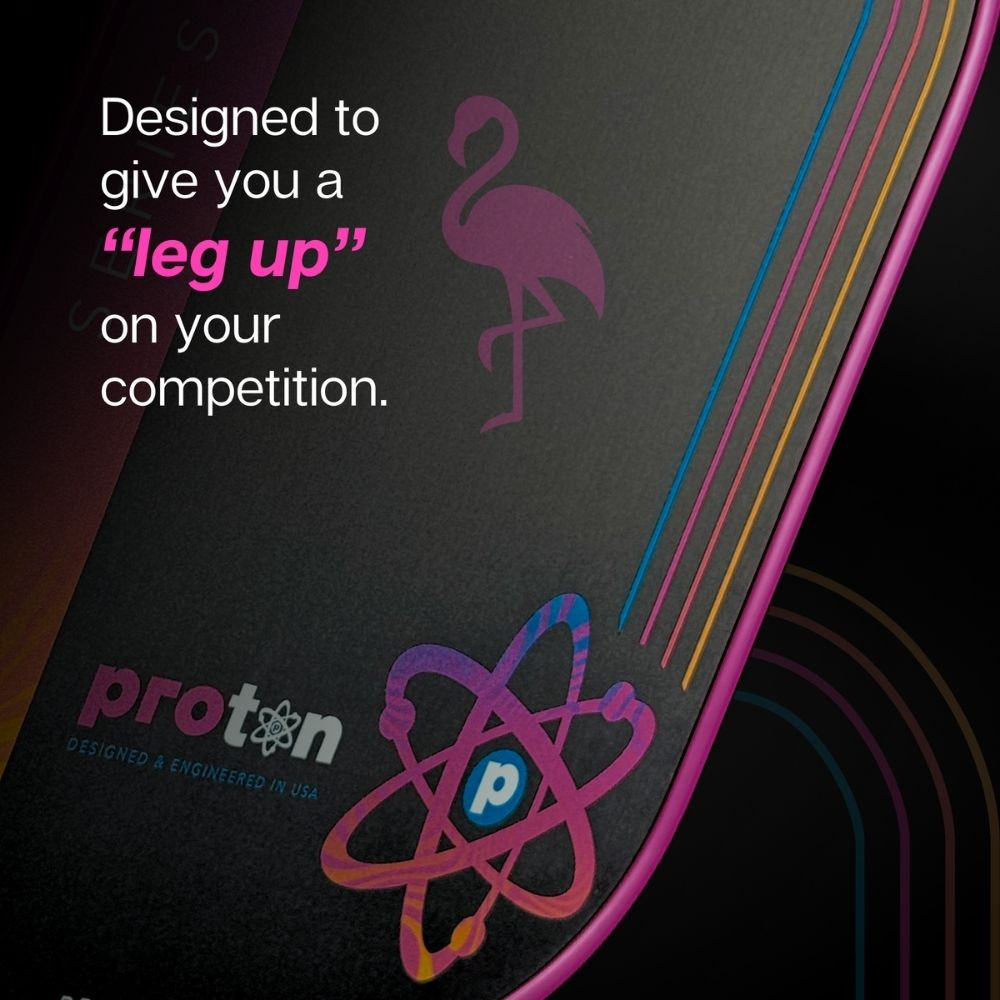 Proton Series Three Pickleball Paddle - Project Flamingo
