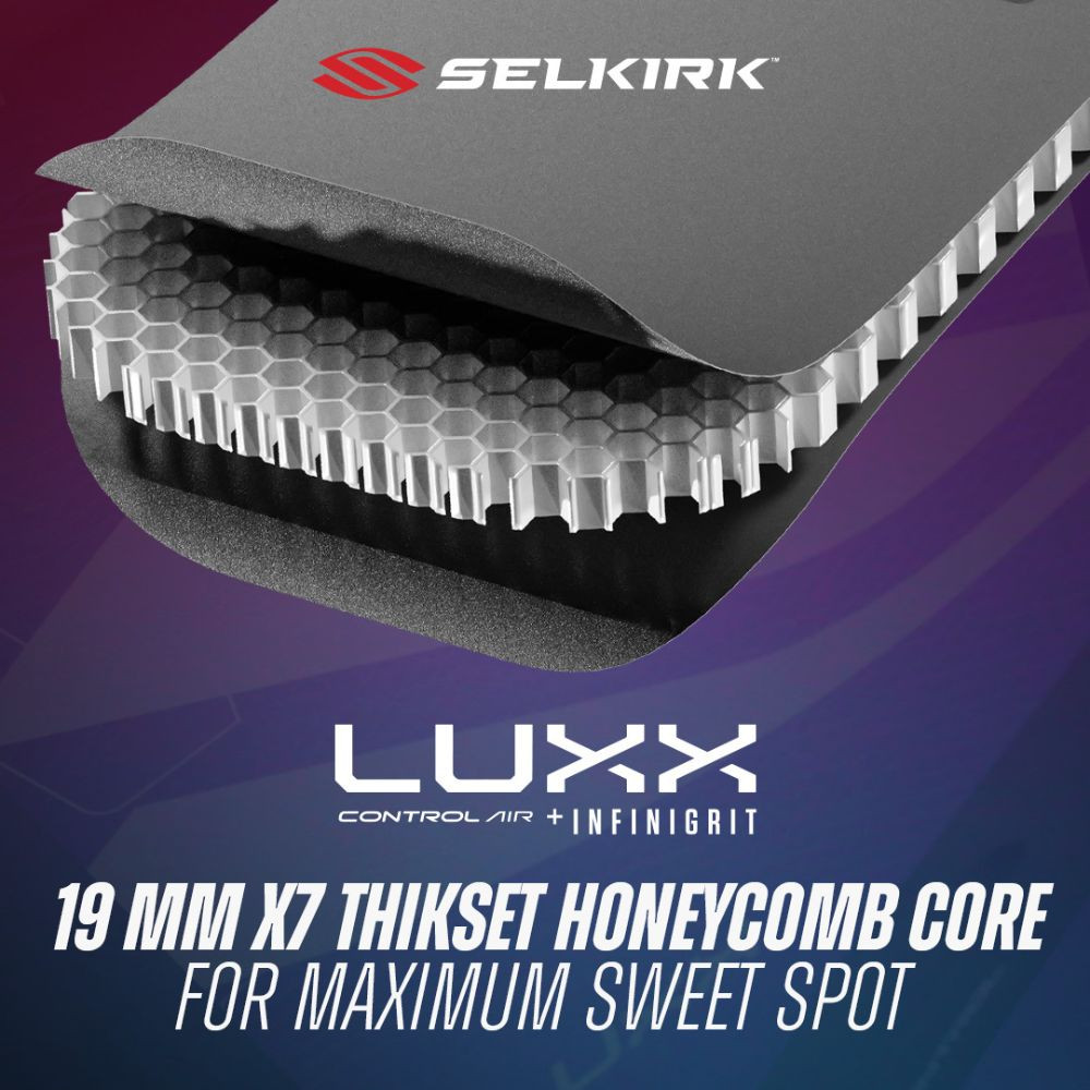 Selkirk LUXX Control Air InfiniGrit Invikta Pickleball Paddle