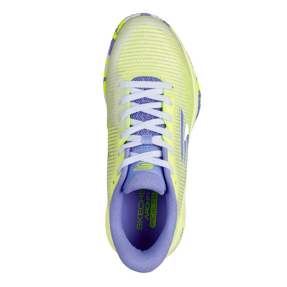 Skechers Viper Court Pro 2.0 Lime/Lavender Women's Shoe | Fast