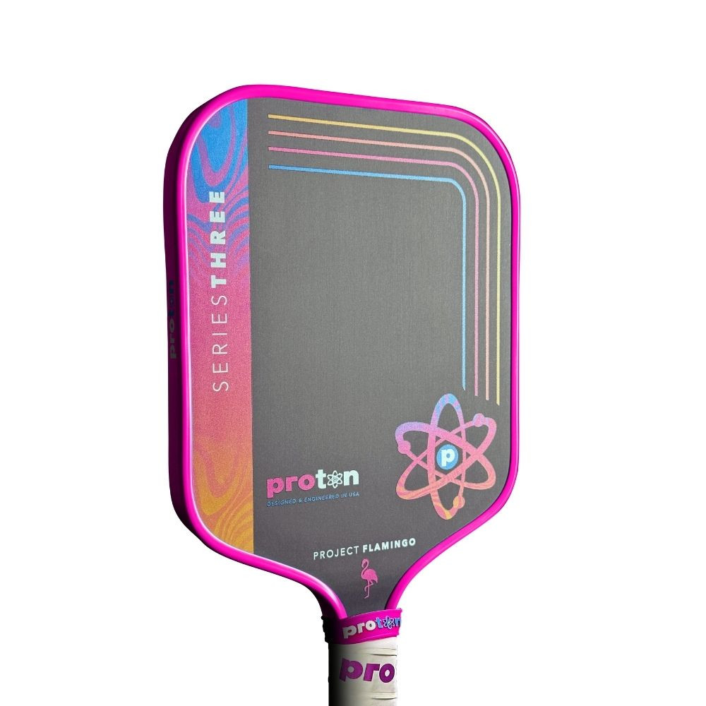 Proton Series Three Project Peacock 13mm Widebody Pickleball Paddle