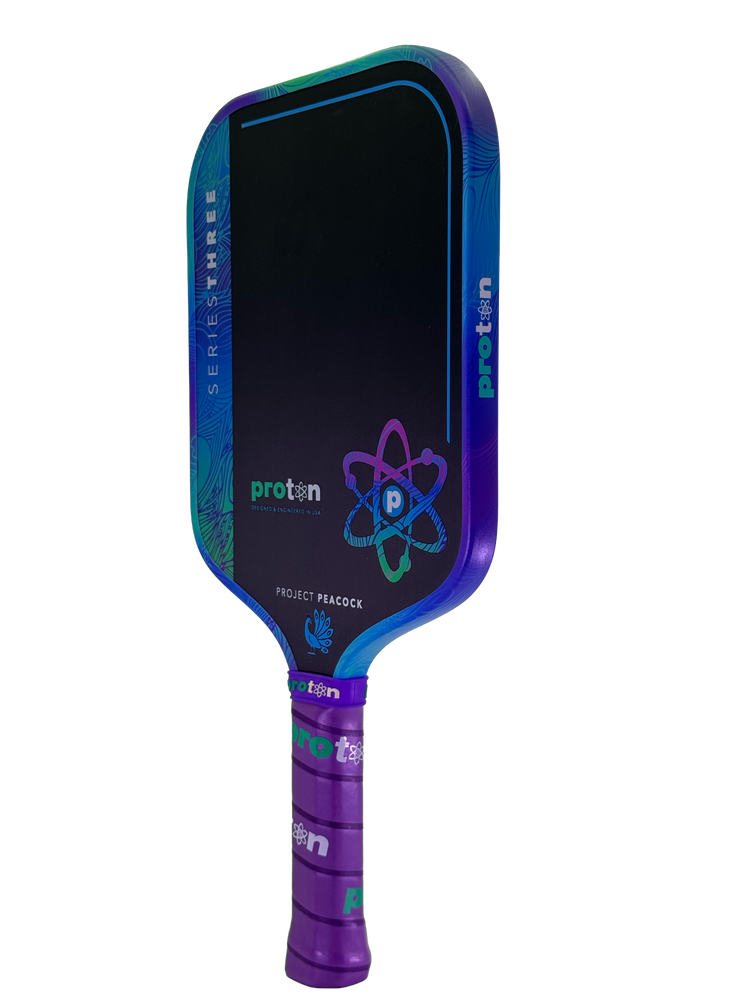 Proton Series Three Project Peacock 13mm Widebody Pickleball Paddle