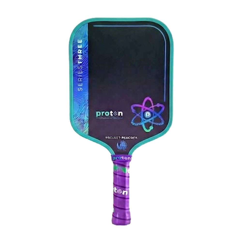 プレイデザインPO1 SUPER 3REE 25-26 S Proton Series Three Project Peacock 15mm Widebody Pickleball Paddle