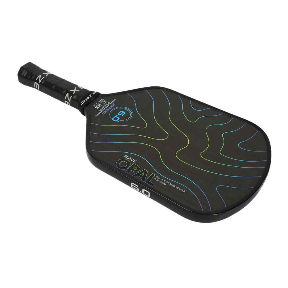 Six Zero Black Opal Pickleball Paddle - Gently Used
