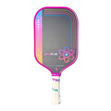 その他 Proton Framingo Pickleball Paddle Proton Series Three Project Flamingo 13mm Elongated Pickleball