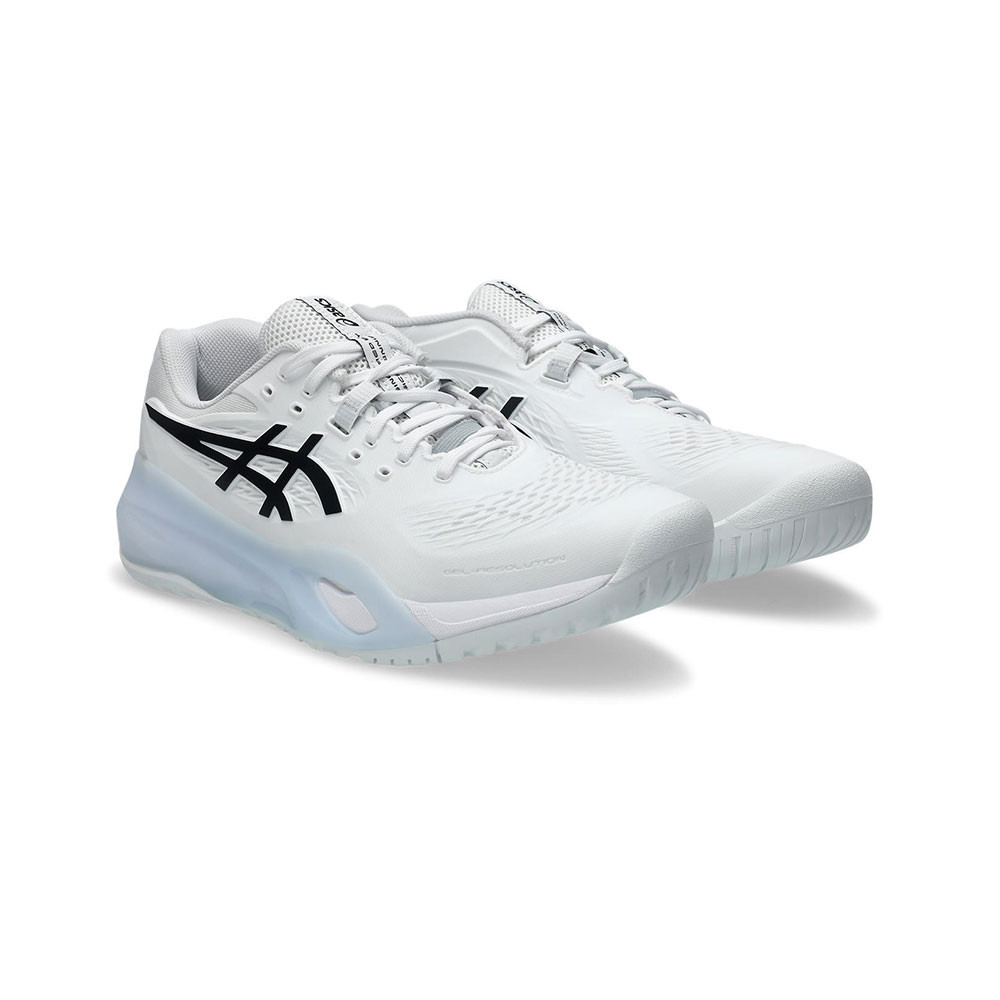 ASICS Gel-Resolution X 2E Wide Court Shoe - Men's - White/Black