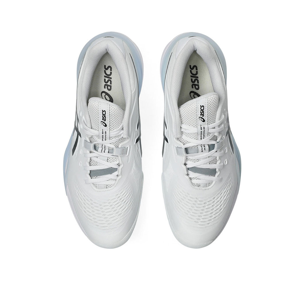 新品GEL-RESOLUTION X OC25.5 (ホワイト/ブラック)2E ASICS Gel-Resolution X 2E Wide Court Shoe - Men's - White/Black