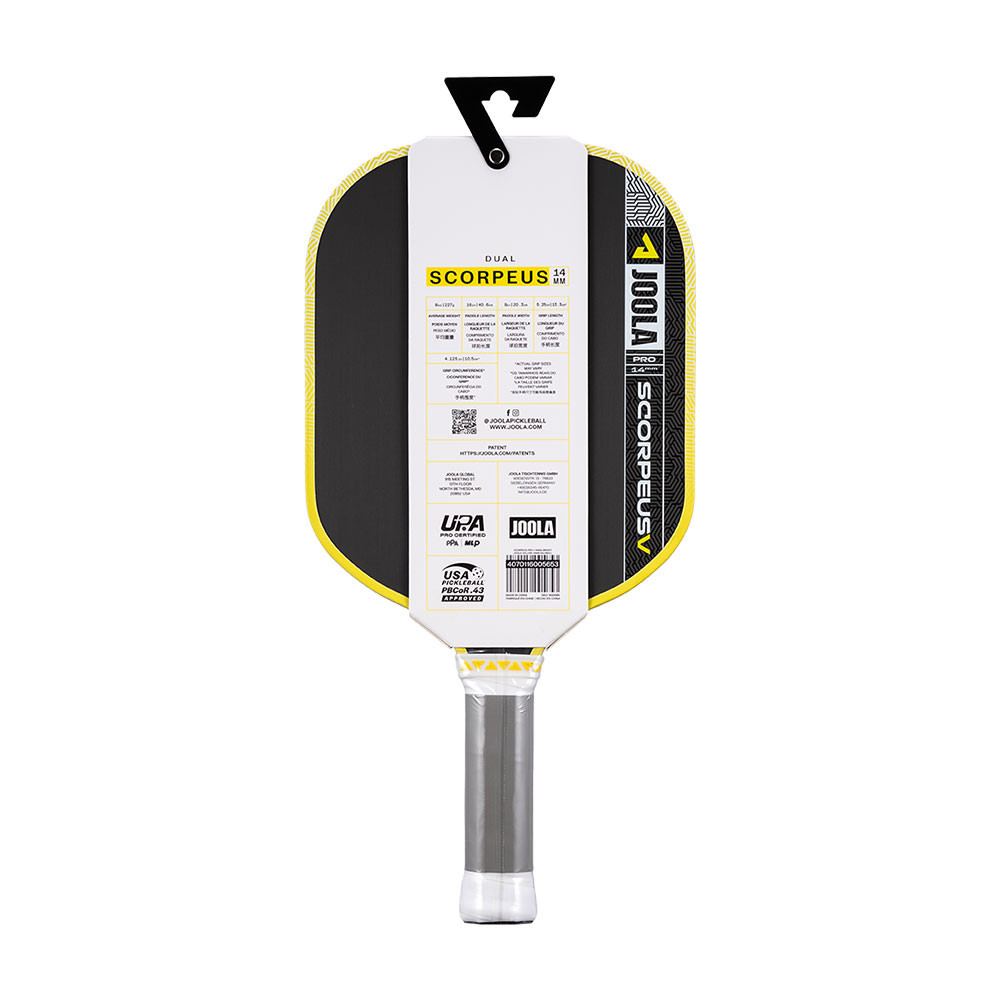 JOOLA Scorpeus Pro V Anna Bright 14mm Pickleball Paddle