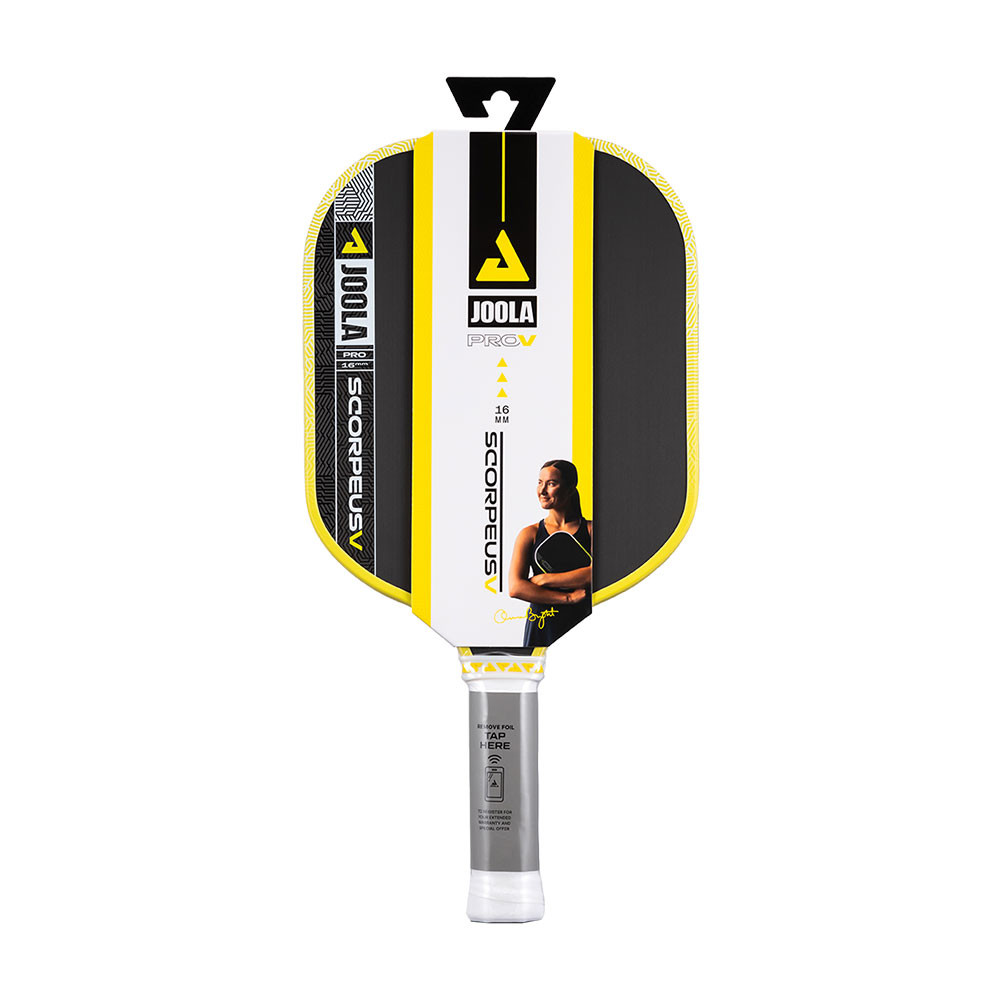 JOOLA Scorpeus Pro V Anna Bright 16mm Pickleball Paddle