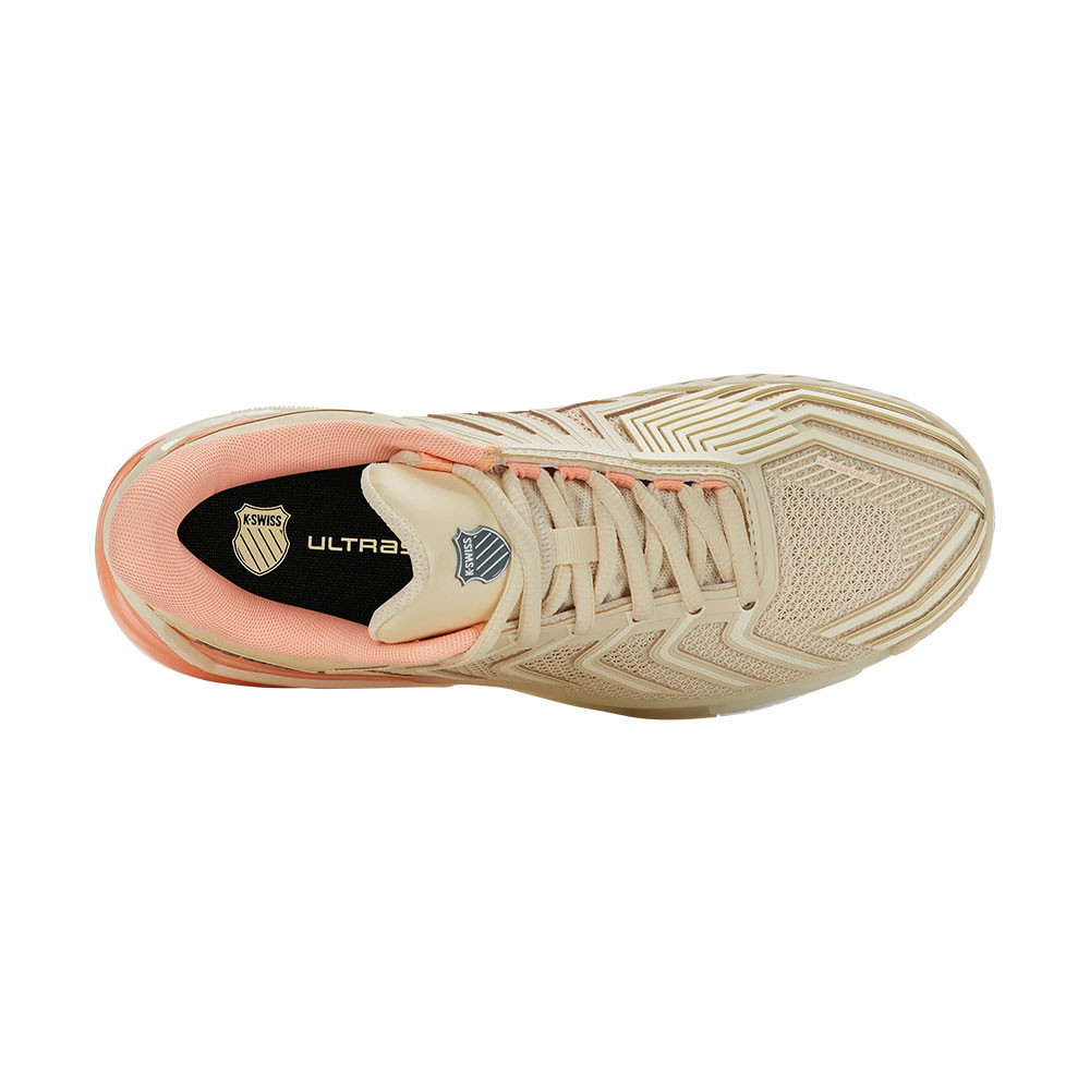 fkmm☆peach K-Swiss Ultra Shot 4 Pickleball Shoe - Women's - Whitecap Gray