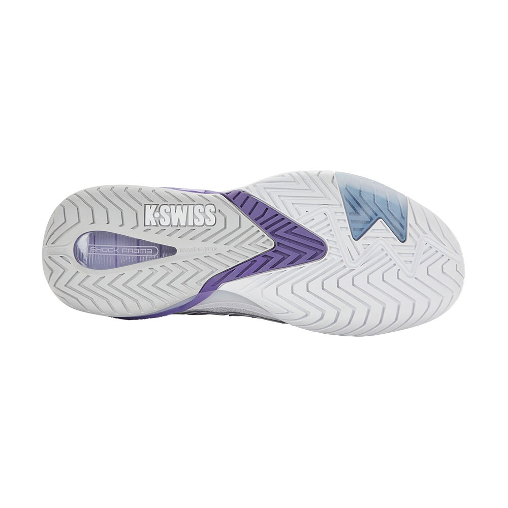 K-Swiss Ultra Shot 4 Pickleball Shoe - Women's - White/Lunar Rock