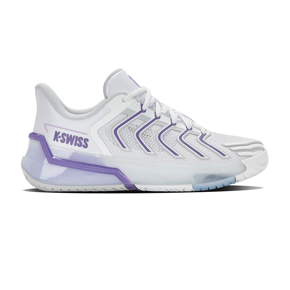K-Swiss Ultra Shot 4 Pickleball Shoe - Women's - White/Lunar Rock