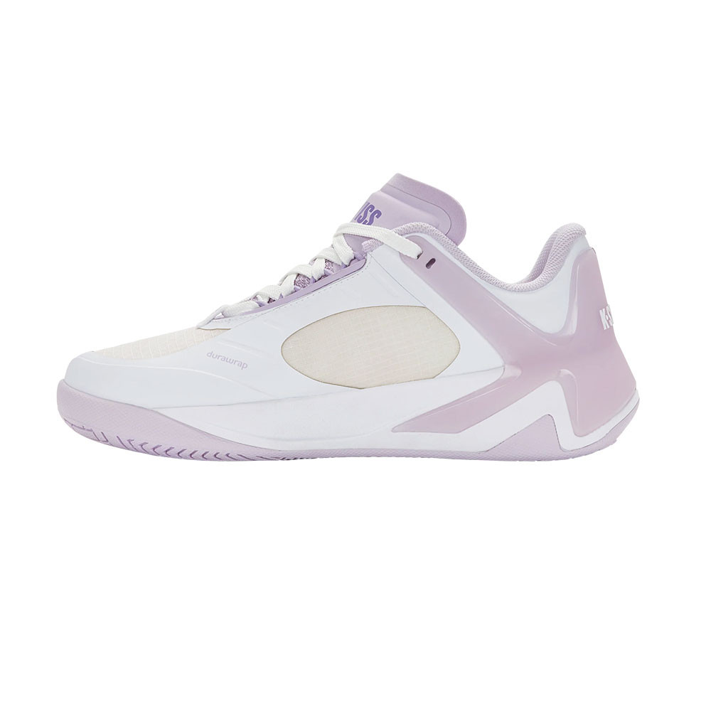 K-Swiss K-Frame Pickleball Shoe - Women's - White/Neon Mint/Hot