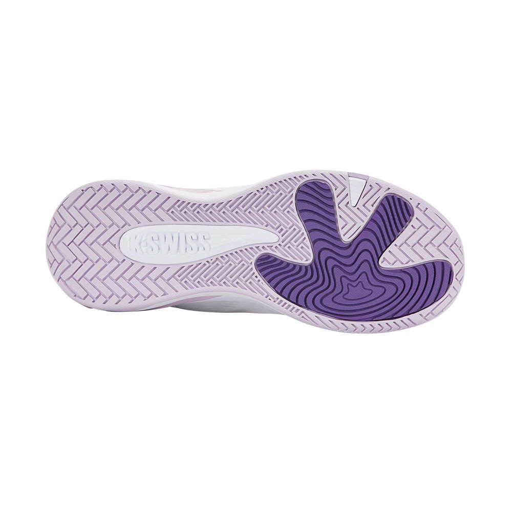 K-Swiss K-Frame Pickleball Shoe - Women's - White/Neon Mint/Hot