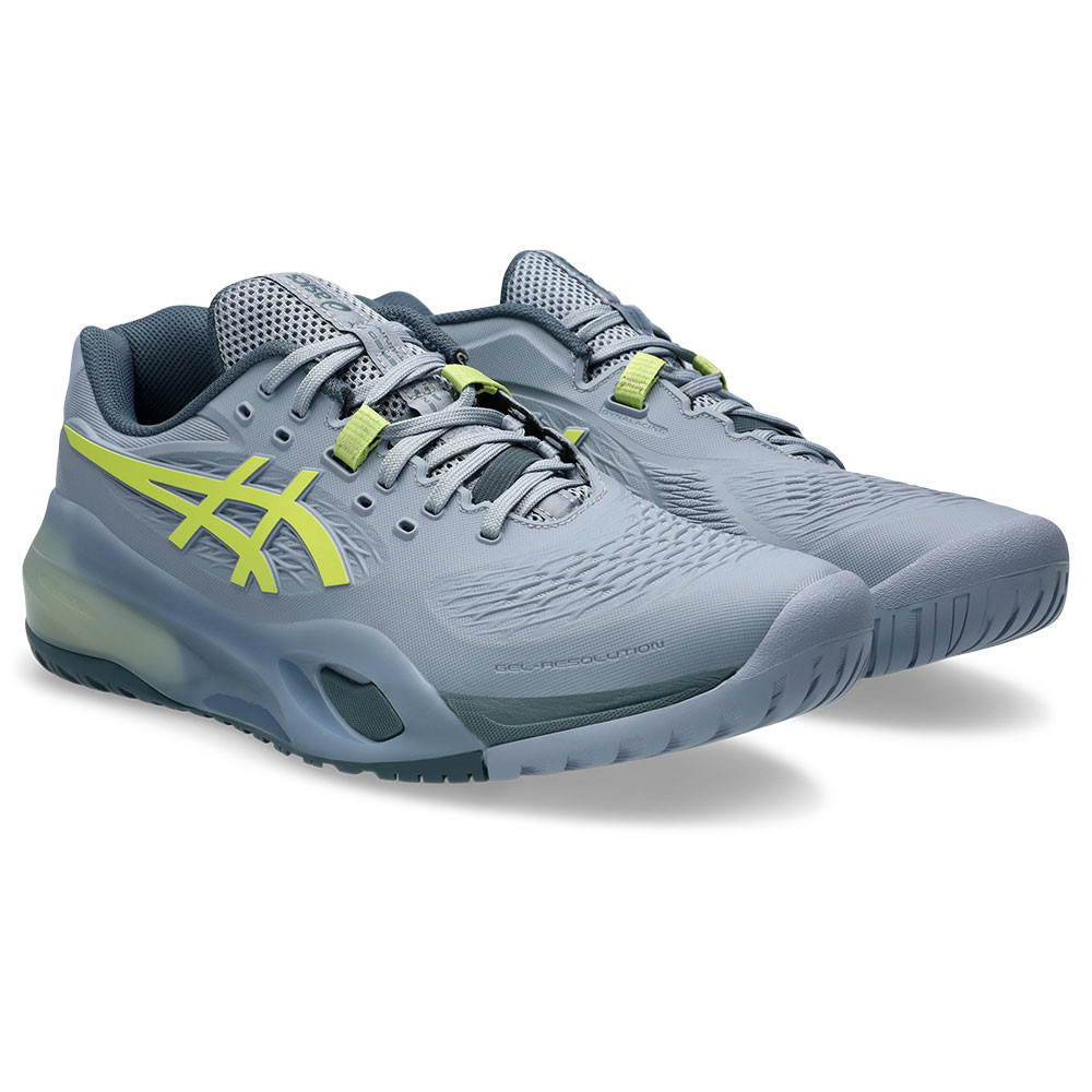 ASICS GEL-RESOLUTION 7 LONDON 　未使用品 ASICS Gel-Resolution X Court Shoe - Men's - Grey Blue/Pistachio