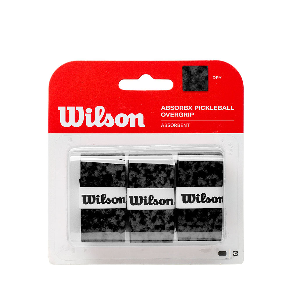 Wilson UrtraV3 100S　2本セット Wilson Pickleball AbsorbX Overgrip - 3-Pack