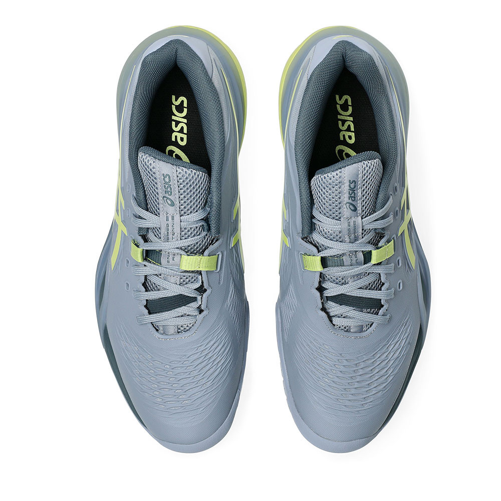 ASICS Gel-Resolution X 2E Wide Court Shoe - Men's - Grey Blue
