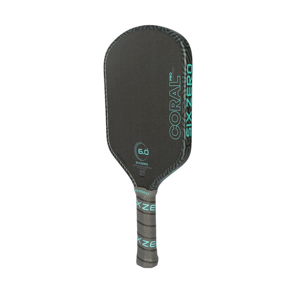 Six Zero Coral Pro Hybrid Pickleball Paddle | PBC | Pickleball Central