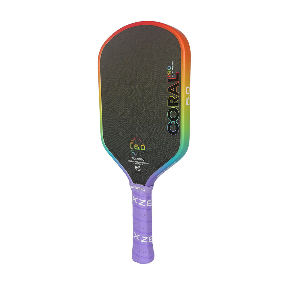 Six Zero Coral Pro Hybrid Pickleball Paddle