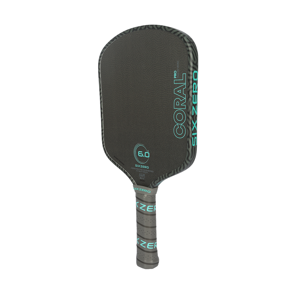 Six Zero Coral Pro Widebody Pickleball Paddle