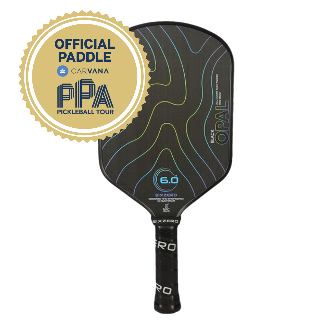 Six Zero Black Opal Pickleball Paddle