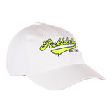 Pickleball Central Heritage Cap shown in White/Safety Yellow