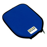 Neoprene Paddle Cover 2.0 comes in blue, gray, lime or pink with zipper closure.