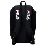 FILA Fully Loaded Pickleball Bag is black with the FILA Pickleball logo shown in red and white.