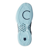 Bottom view of the Express Light Shoe for women featuring a high-density rubber outsole and toe and heel drag guards