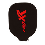 Black ProXR paddle cover with red brand logo and zippered closure
