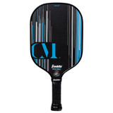 Front view of the Christine McGrath Signature Pickleball Paddle in Blue from Franklin