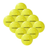 Twelve pack of the bright yellow Photon Outdoor Ball from GAMMA Sports