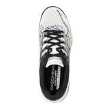 Skechers Viper Court Pickleball Shoe in color option White/Black. Available in men's sizes 7 to 14