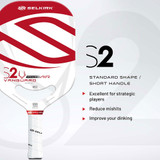 Selkirk VANGUARD Power Air S2 Paddle Infographic