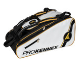 ProKennex Tour Pickleball Backpack features adjustable dividers inside large main compartment.