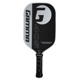 Black & white Gamma 405 Pickleball Paddle