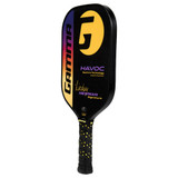 GAMMA Havoc Lindsey Newman Signature paddle available in an eye-catching purple/orange/black color combination, reminiscent of an Arizona sunset.