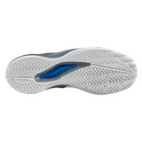 Rush Pro Ace Pickler Wide Shoe by Wilson for Men in the attractive White, "Stormy Weather," and Classic Blue color combination. Available in sizes 7 through 14.