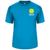 Men's Game On Core Performance T-Shirt in Electric Blue