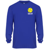 Men's Game On Core Performance Long-Sleeve Shirt in Royal