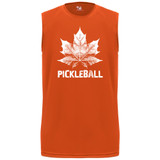 Men's Canada Core Performance Sleeveless Shirt in Burnt Orange