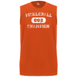 Men's Champion Core Performance Sleeveless Shirt in Burnt Orange