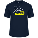 Men's Stay Out of the Kitchen Core Performance T-Shirt in Navy