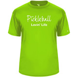 Men's Lovin' Life Core Performance T-Shirt in Lime