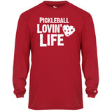 Men's Passion Core Performance Long-Sleeve Shirt in Red