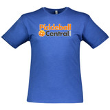 Men's Pickleball Central Cotton T-Shirt in Vintage Royal
